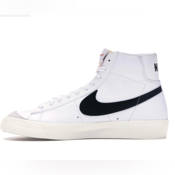 NWT Nike Blazer Mid 77 Vintage White Black (Size 7) - Picture 2 of 3